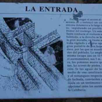 Click para ampliar. Pulsa en el nombre para ver la ficha. Plano entrada poblado Celtibero Castellar